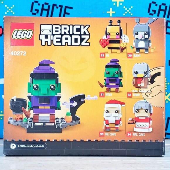 Lego BrickHeadz #31 WITCH #40272 2018 Halloween Building Toy 151 Pcs New - Picture 4 of 8